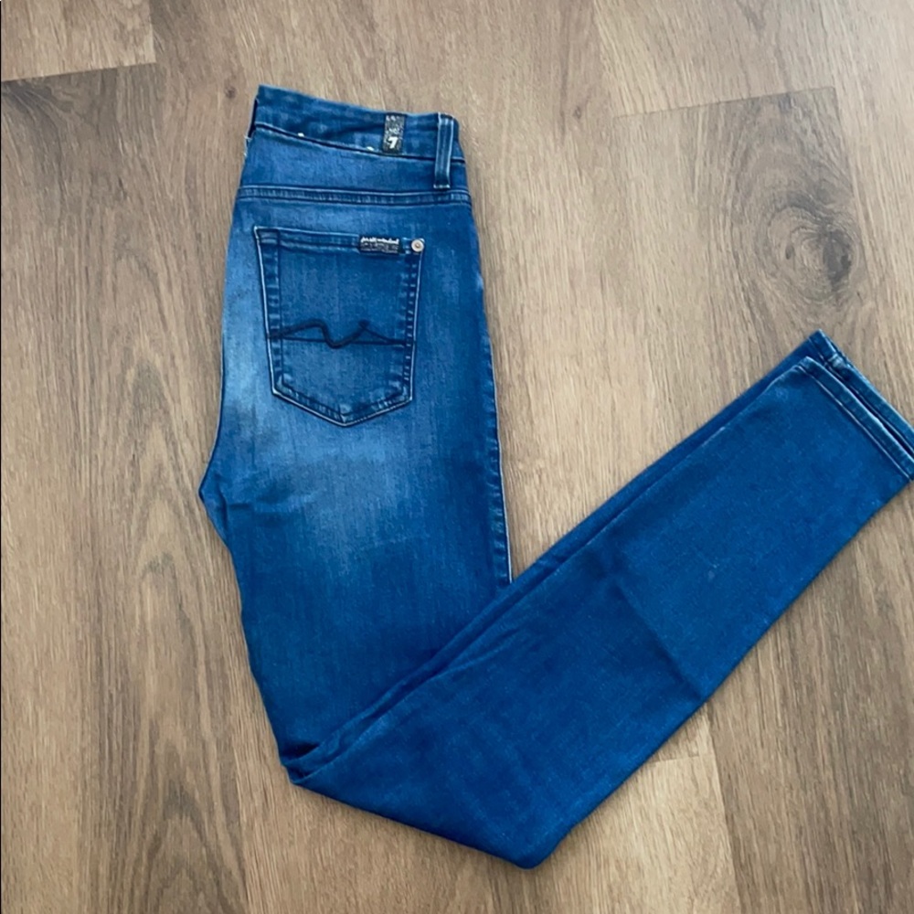 7 For All Mankind The High Waist Skinny Jean